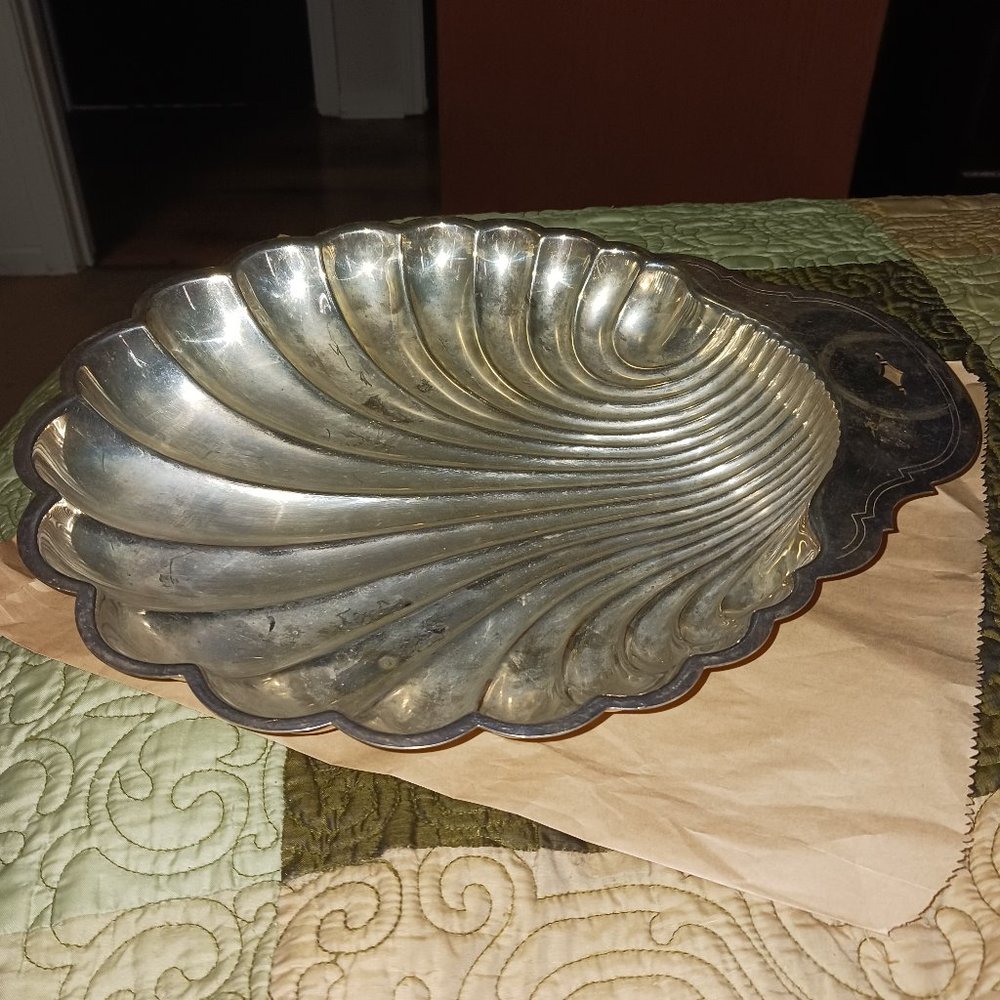 WM Roger's Silverware Dish